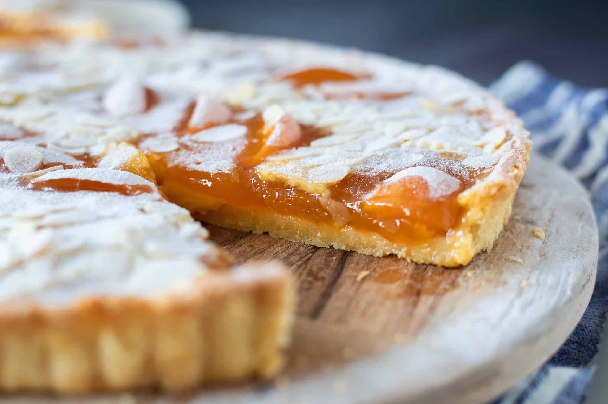 Abrikozen crostata