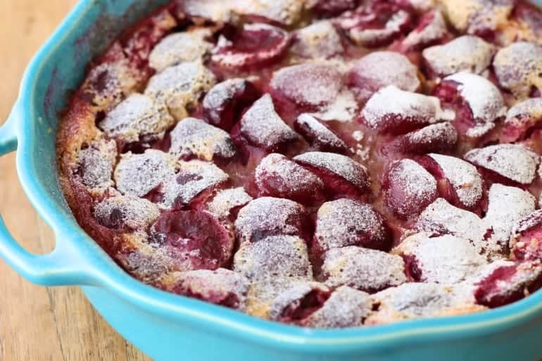 Kersen clafoutis
