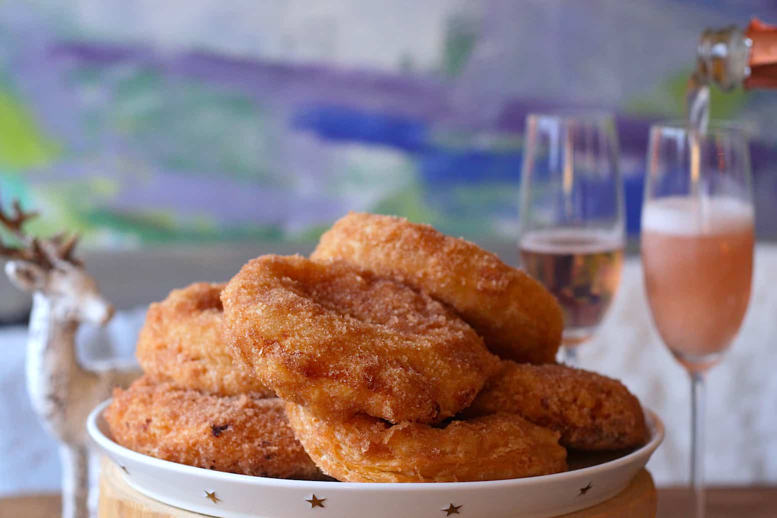 Appelbeignets met frangipane