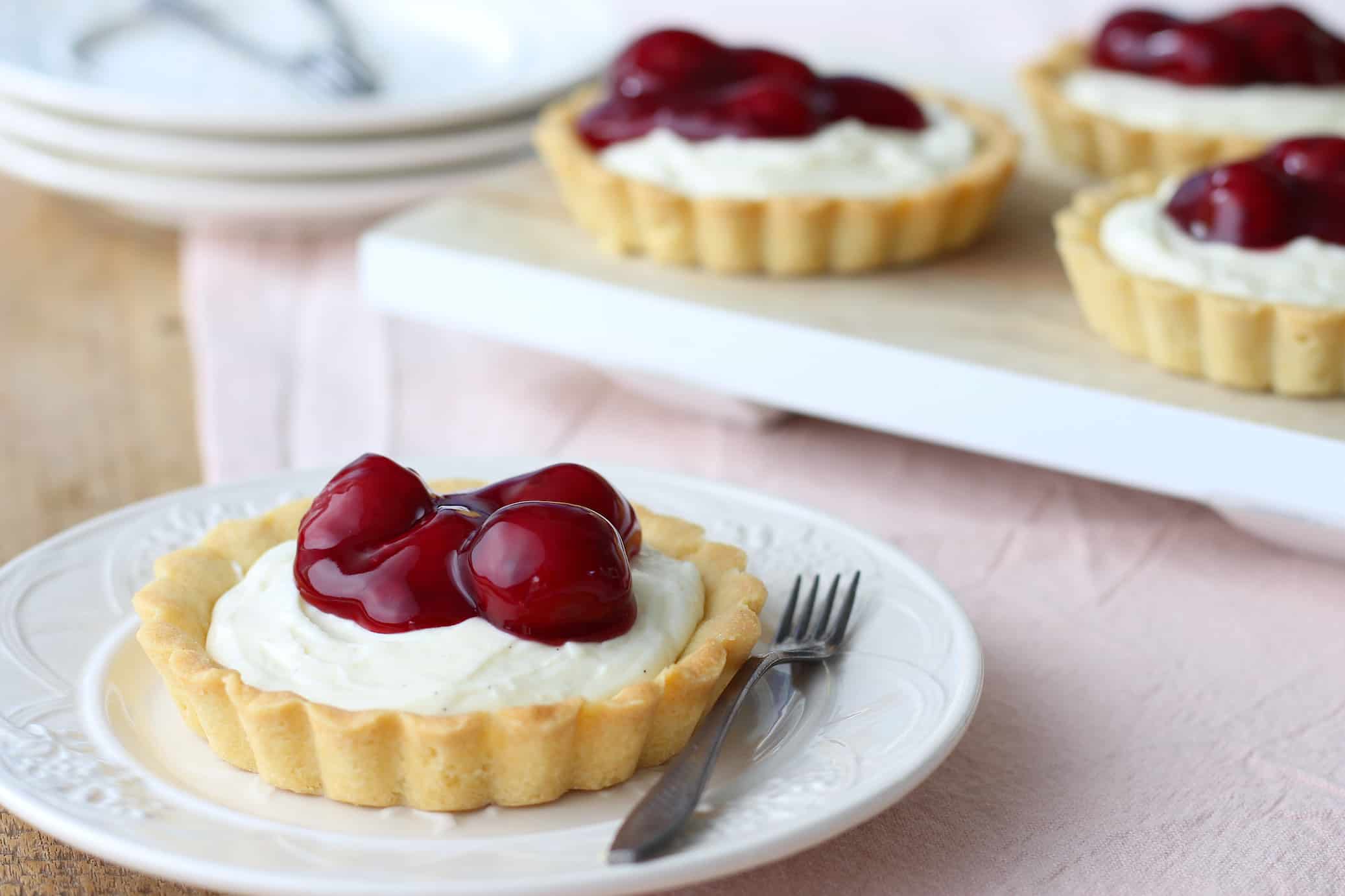 MonChou tartelettes met kersen